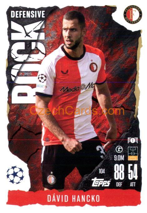 Dávid Hancko 2024/25 Match Attax Extra #104