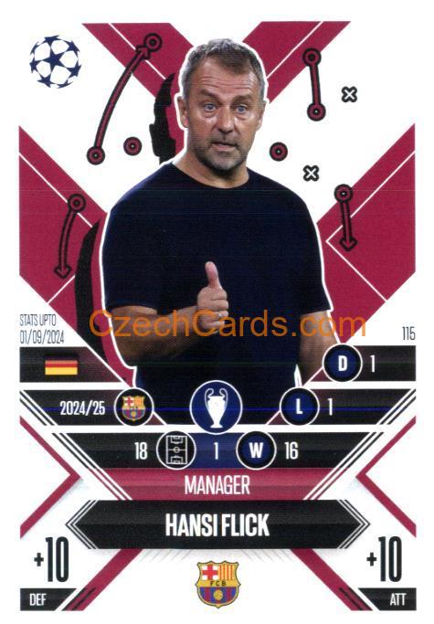 Hansi Flick 2024/25 Match Attax Extra #115