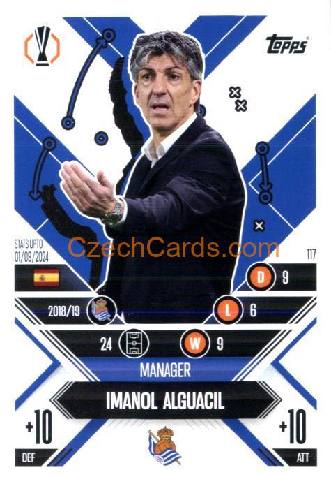 Imanol Alguacil 2024/25 Match Attax Extra #117
