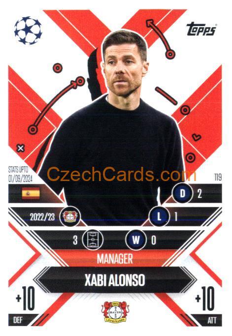 Xabi Alonso 2024/25 Match Attax Extra #119