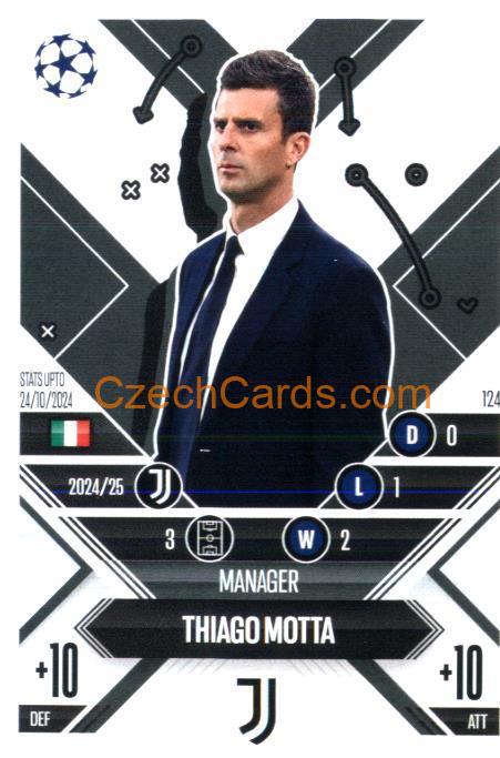 Thiago Motta 2024/25 Match Attax Extra #124