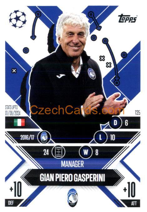 Gian Piero Gasperini 2024/25 Match Attax Extra #125
