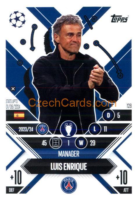 Luis Enrique 2024/25 Match Attax Extra #128