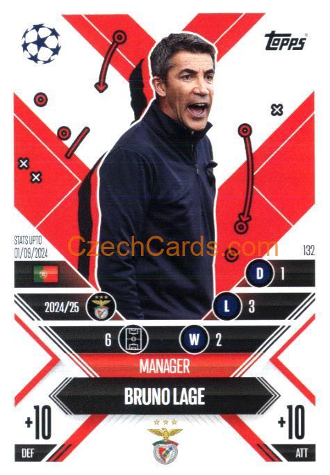 Bruno Lage 2024/25 Match Attax Extra #132