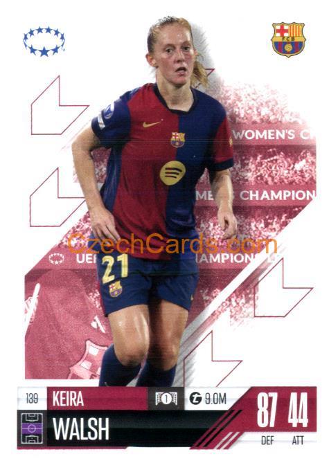 Keira Walsh 2024/25 Match Attax Extra #139