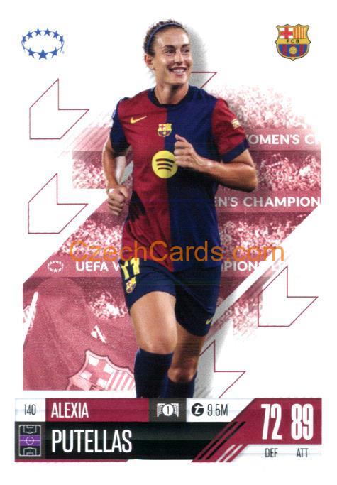 Alexia Putellas 2024/25 Match Attax Extra #140