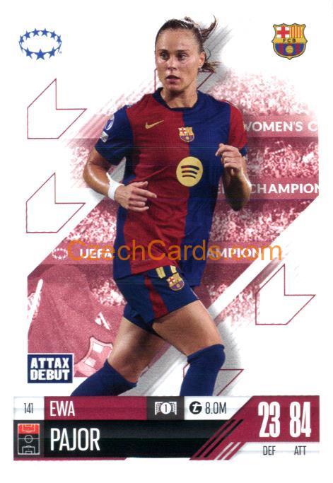 Ewa Pajor 2024/25 Match Attax Extra #141