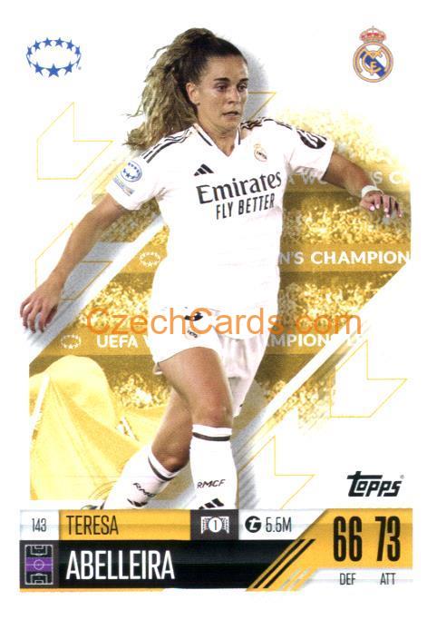 Teresa Abelleira 2024/25 Match Attax Extra #143