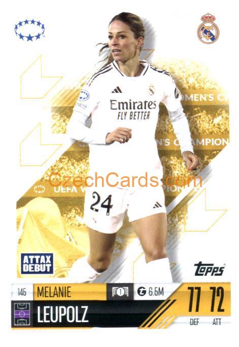 Melanie Leupolz 2024/25 Match Attax Extra #145