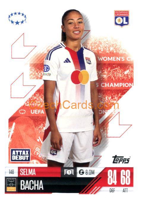 Selma Bacha 2024/25 Match Attax Extra #148