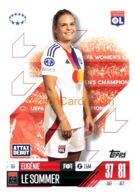 Eugénie Le Sommer 2024/25 Match Attax Extra #151