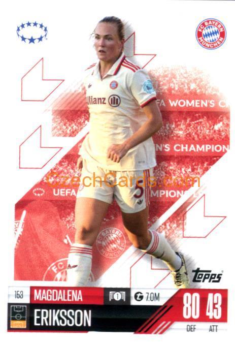 Magdalena Eriksson 2024/25 Match Attax Extra #153