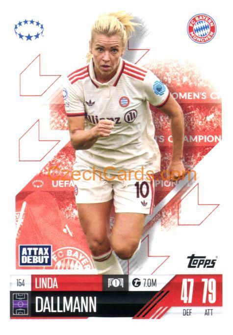 Linda Dallmann 2024/25 Match Attax Extra #154