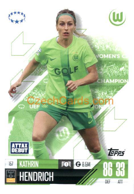 Kathrin Hendrich 2024/25 Match Attax Extra #157