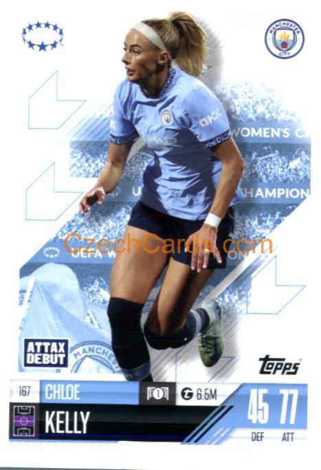 Chloe Kelly 2024/25 Match Attax Extra #167