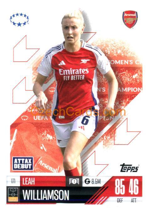 Leah Williamson 2024/25 Match Attax Extra #171