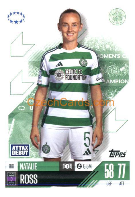 Natalie Ross 2024/25 Match Attax Extra #180