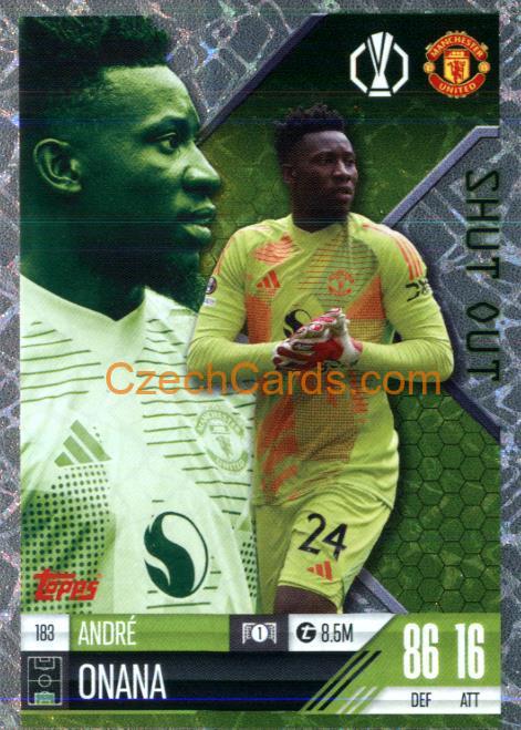 André Onana 2024/25 Match Attax Extra Shut Out #183