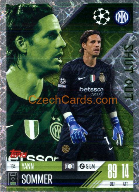 Yann Sommer 2024/25 Match Attax Extra Shut Out #184