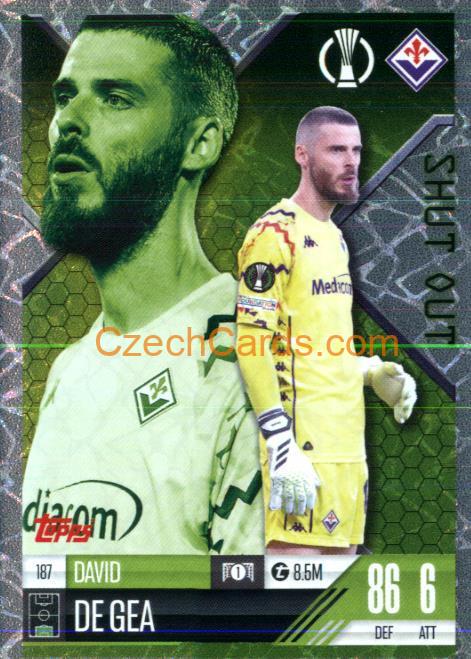 David De Gea 2024/25 Match Attax Extra Shut Out #187