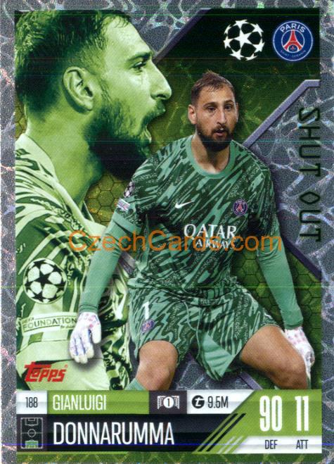 Gianluigi Donnarumma 2024/25 Match Attax Extra Shut Out #188