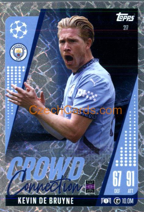 Kevin De Bruyne 2024/25 Match Attax Extra Crowd Connection #217