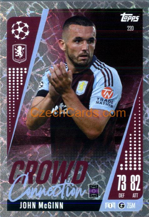 John McGinn 2024/25 Match Attax Extra Crowd Connection #220