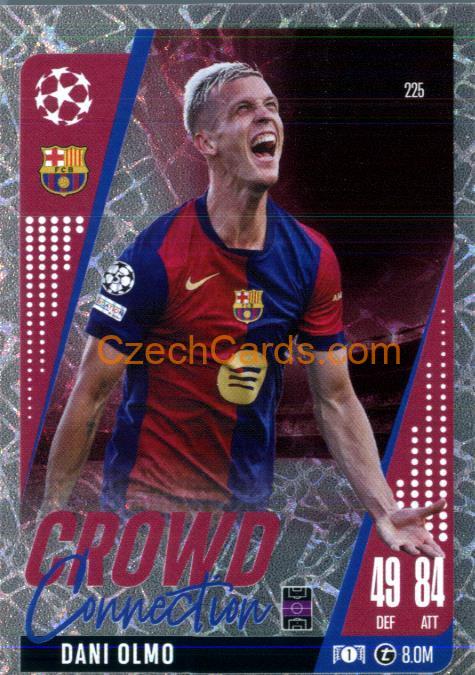 Dani Olmo 2024/25 Match Attax Extra Crowd Connection #225