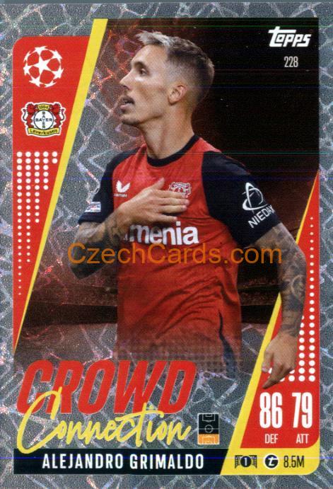 Alejandro Grimaldo 2024/25 Match Attax Extra Crowd Connection #228