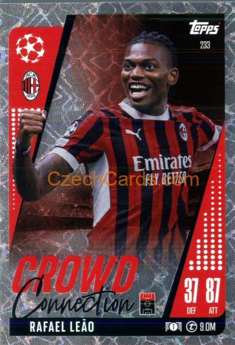 Rafael Leão 2024/25 Match Attax Extra Crowd Connection #233