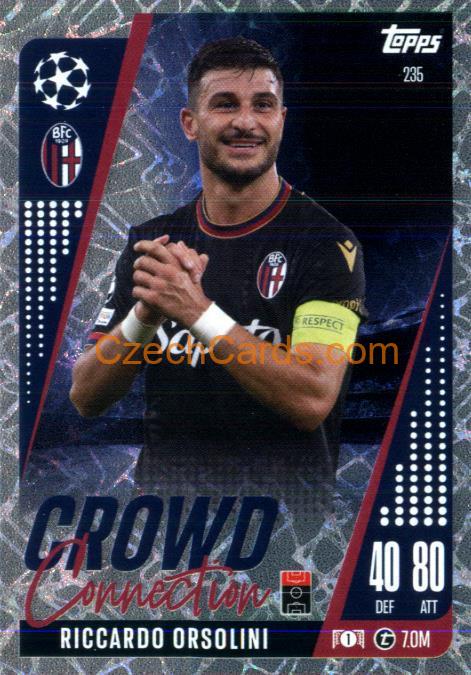 Riccardo Orsolini 2024/25 Match Attax Extra Crowd Connection #235