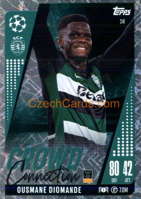 Ousmane Diomande 2024/25 Match Attax Extra Crowd Connection #241
