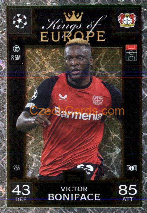 Victor Boniface 2024/25 Match Attax Extra Kings of Europe #255