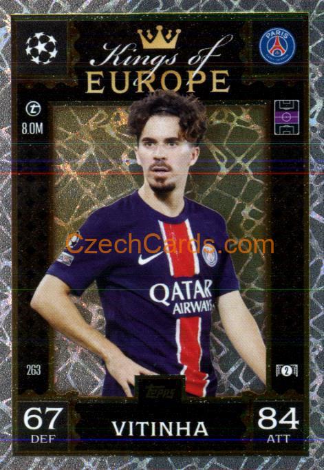 Vitinha 2024/25 Match Attax Extra Kings of Europe #263