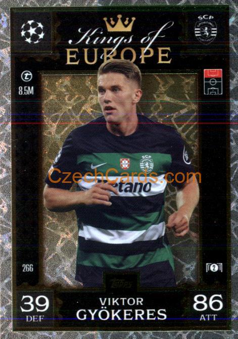 Viktor Gyökeres 2024/25 Match Attax Extra Kings of Europe #266