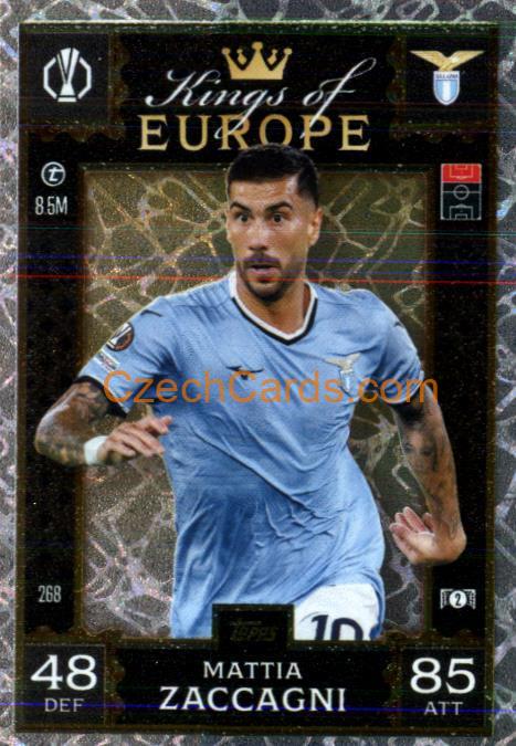 Mattia Zaccagni 2024/25 Match Attax Extra Kings of Europe #268