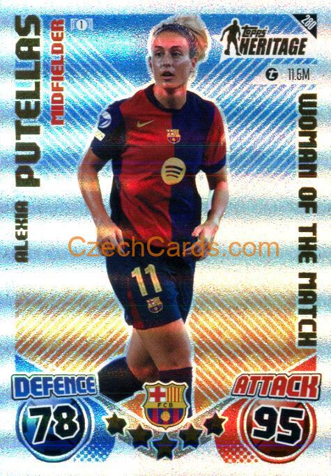 Alexia Putellas 2024/25 Match Attax Extra Heritage #280