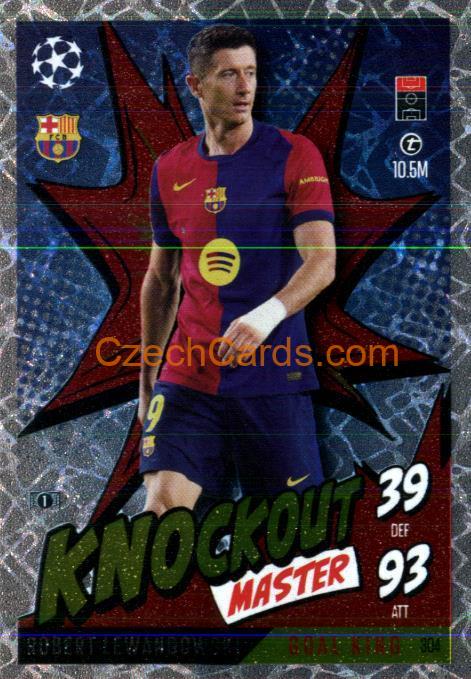 Robert Lewandowski 2024/25 Match Attax Extra Knockout Masters #304