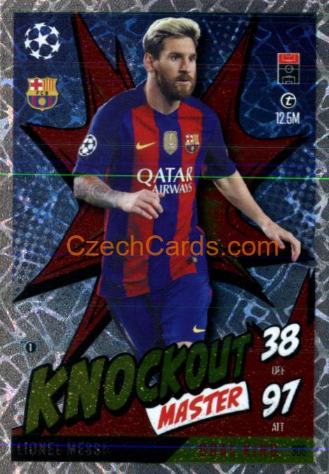 Lionel Messi 2024/25 Match Attax Extra Knockout Masters #305