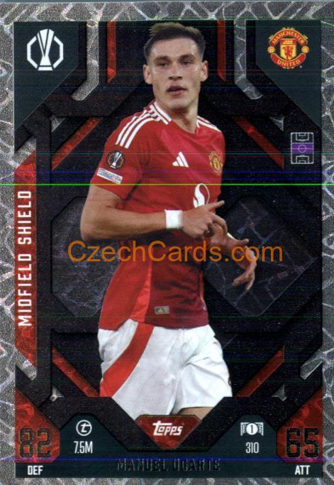 Manuel Ugarte 2024/25 Match Attax Extra Midfield Shield #310