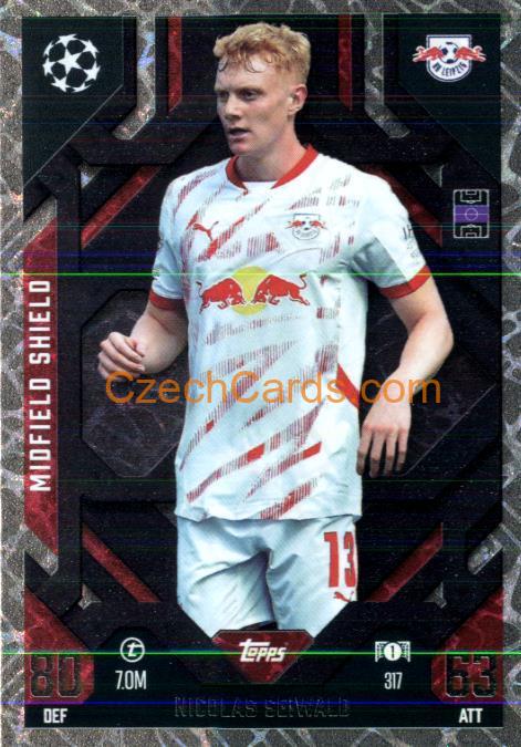 Nicolas Seiwald 2024/25 Match Attax Extra Midfield Shield #317