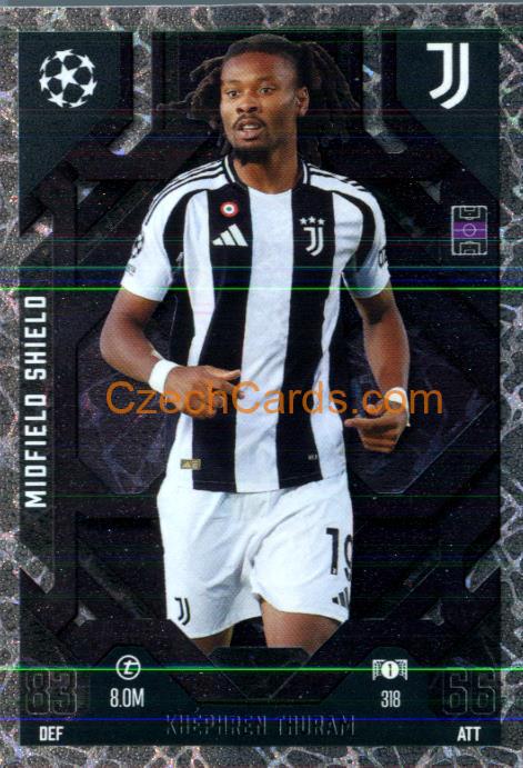 Khéphren Thuram 2024/25 Match Attax Extra Midfield Shield #318
