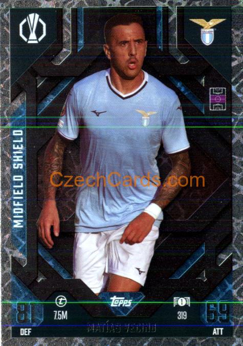 Matías Vecino 2024/25 Match Attax Extra Midfield Shield #319