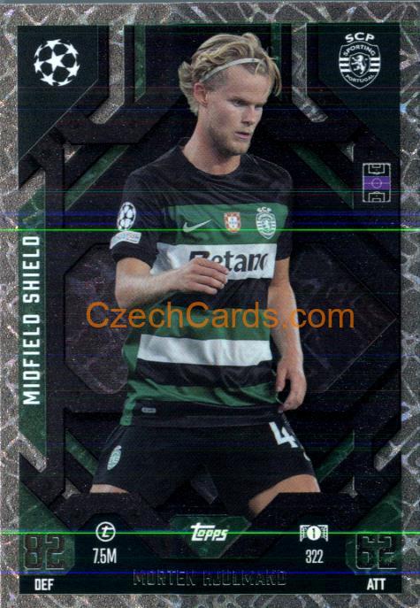 Morten Hjulmand 2024/25 Match Attax Extra Midfield Shield #322
