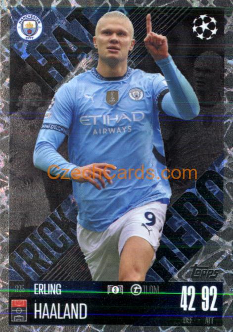 Erling Haaland 2024/25 Match Attax Extra Hat Trick Heroes #325