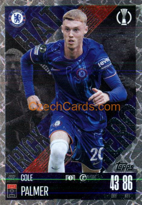 Cole Palmer 2024/25 Match Attax Extra Hat Trick Heroes #327