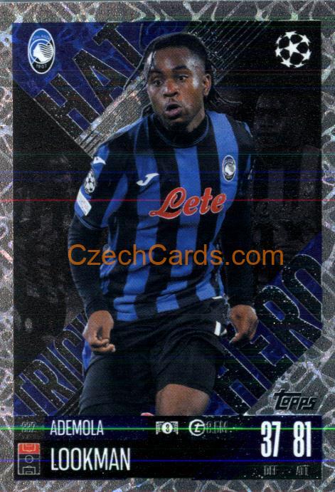 Ademola Lookman 2024/25 Match Attax Extra Hat Trick Heroes #332