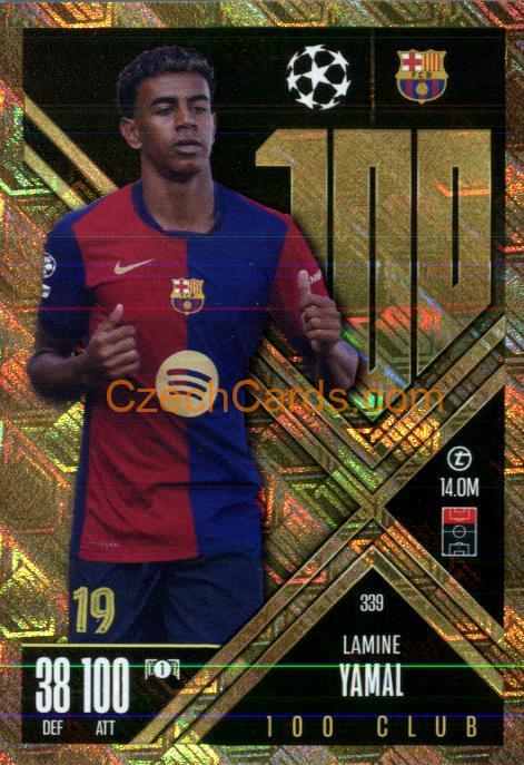 Lamine Yamal 2024/25 Match Attax Extra 100 Club #339