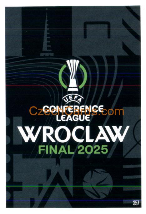 UEFA Confernece League Final 2025 2024/25 Match Attax Extra #357