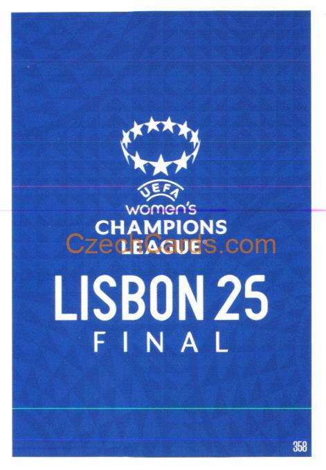 UEFA Women's Champions League Final 2025 2024/25 Match Attax Extra #358